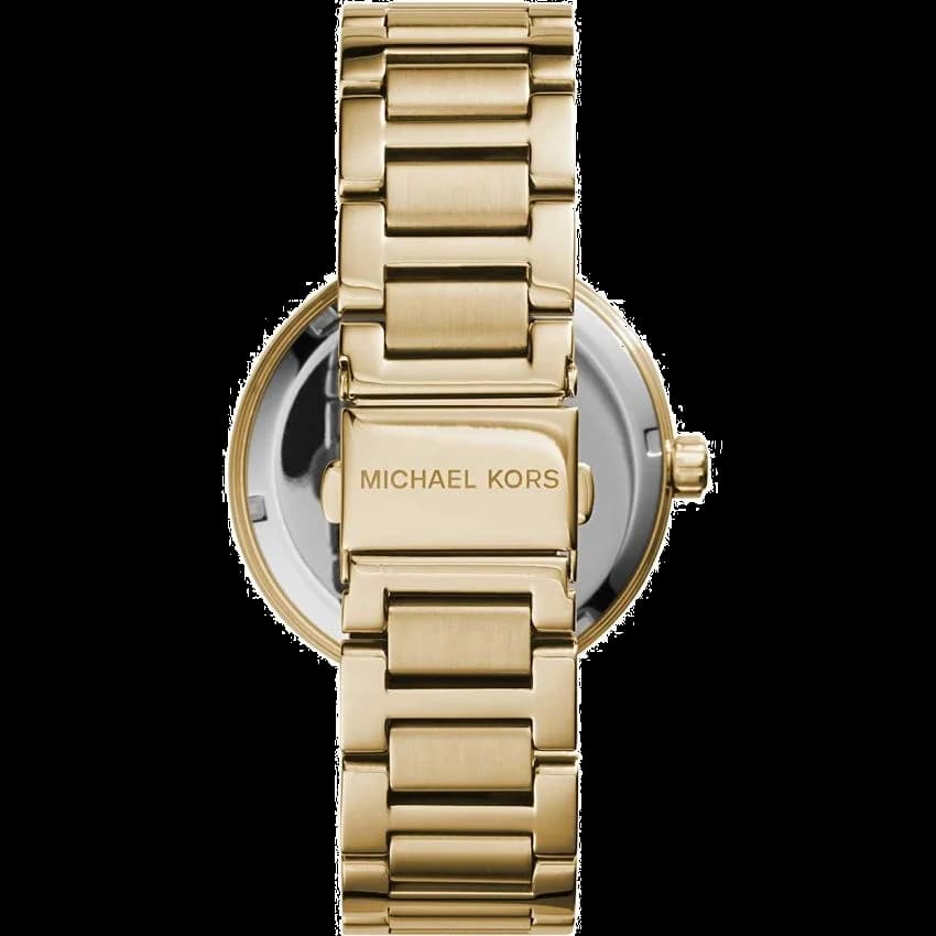 Montre Michael Kors MK5867 femme détail cadran doré