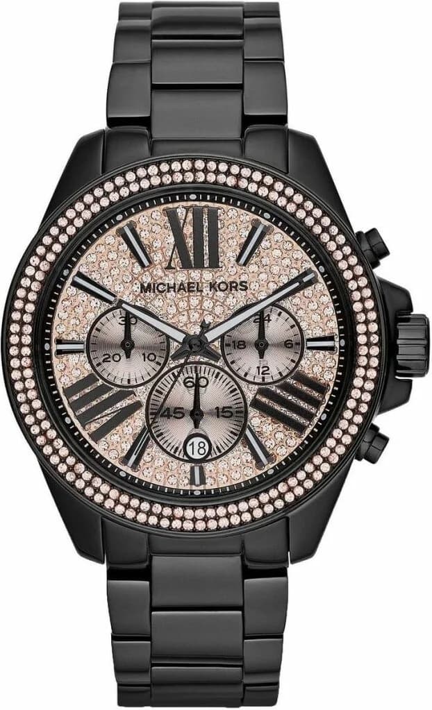 Montre Michael Kors MK5879 femme détail cadran fuchsia