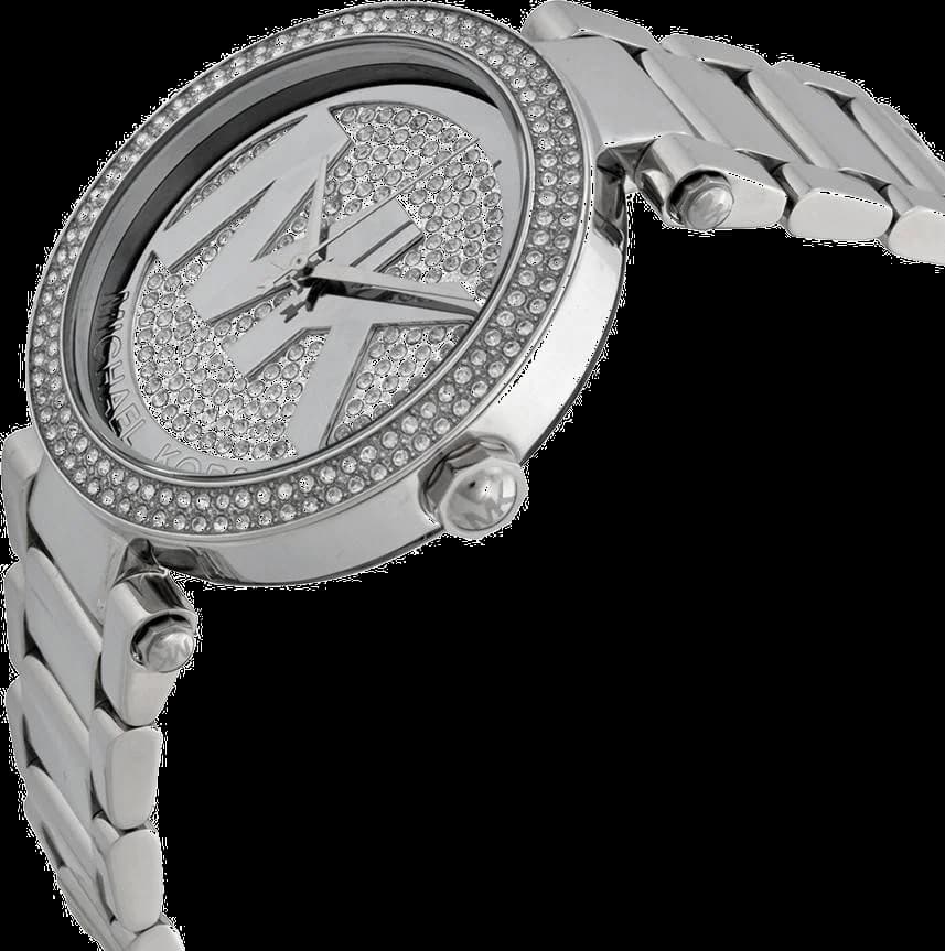 Montre Michael Kors MK5925 femme détail cadran argent