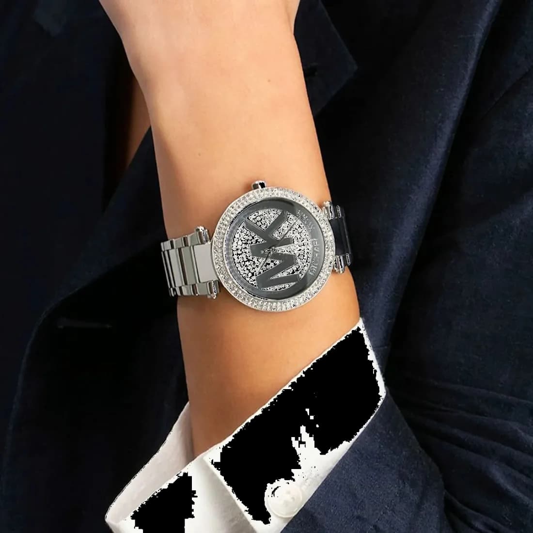 Montre Michael Kors MK5925 femme verso boîtier argent