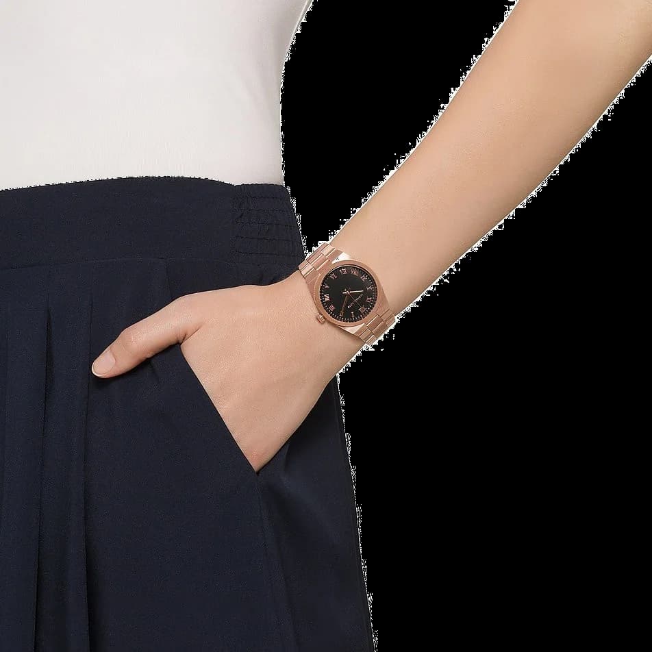 Montre Michael Kors MK5937 femme détail cadran noir