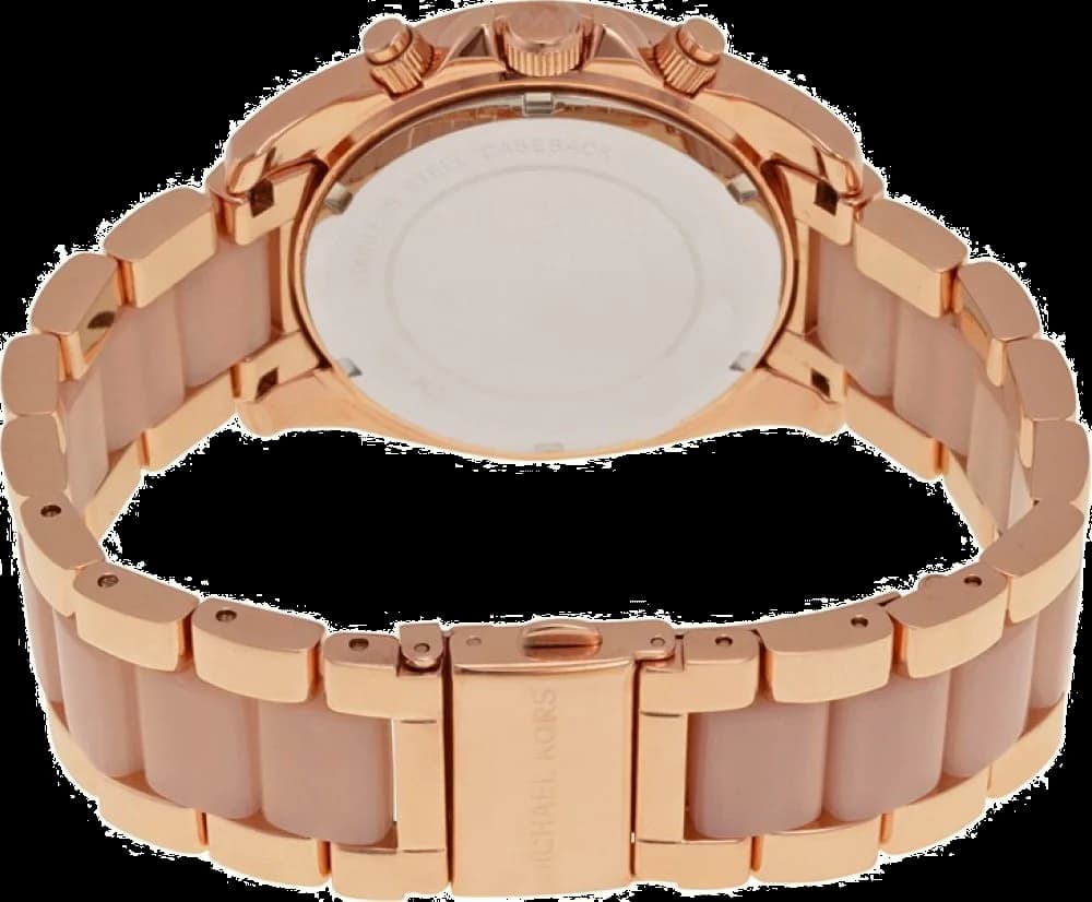 Montre Michael Kors MK5943 femme détail cadran or rose
