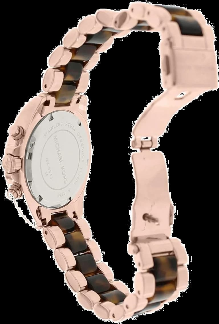 Montre Michael Kors MK5944 femme détail cadran marron