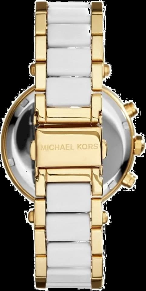 Montre Michael Kors MK6119 femme détail cadran blanc