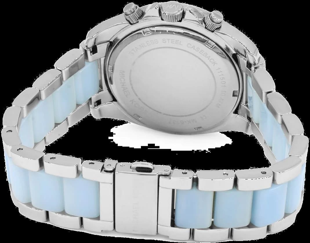 Montre Michael Kors MK6137 femme détail cadran argent