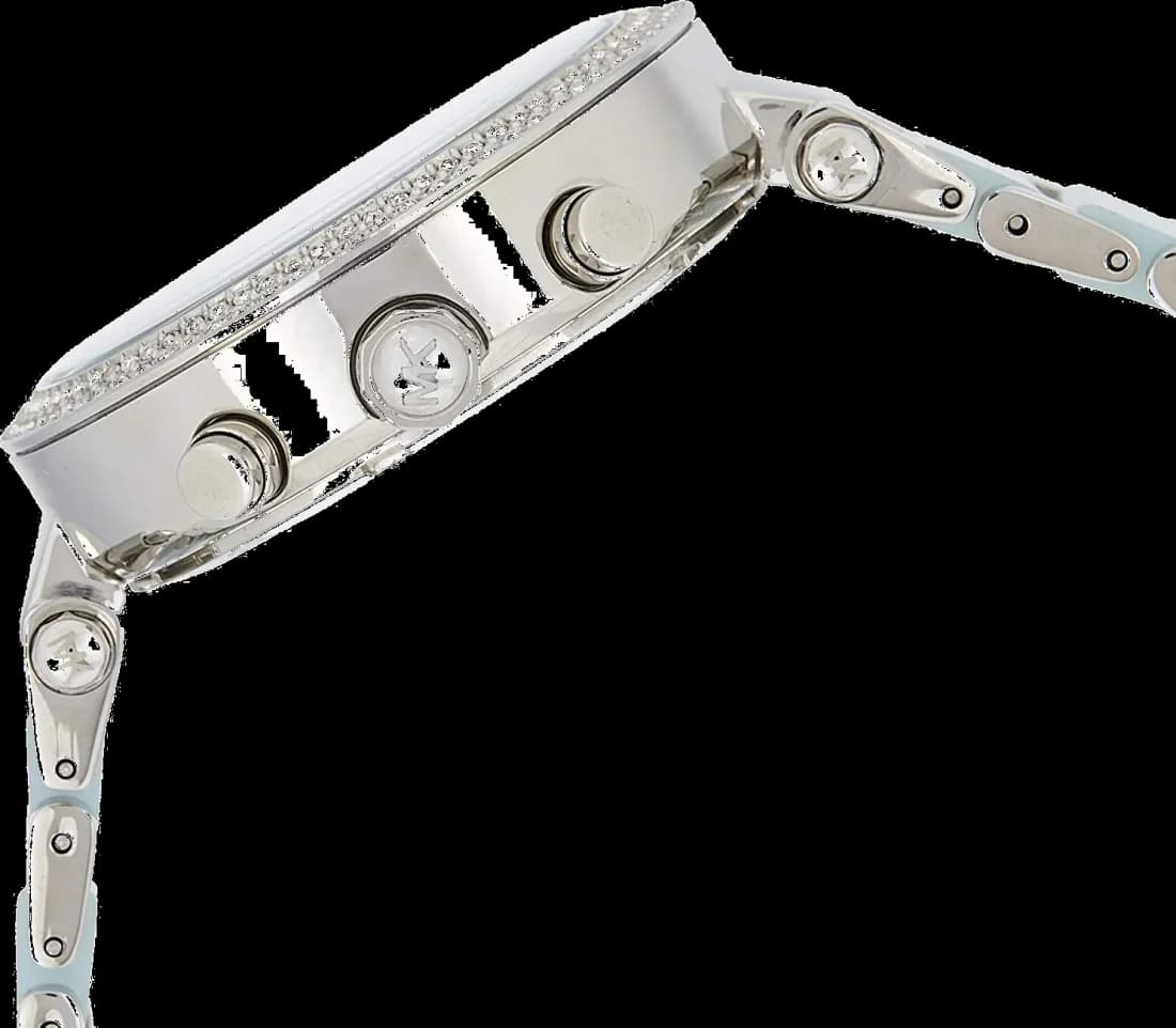 Montre Michael Kors MK6138 femme détail cadran blanc