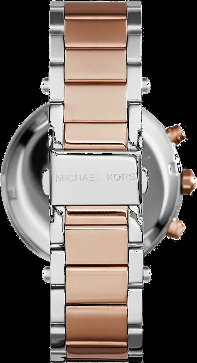 Montre Michael Kors MK6141 femme détail cadran bleu