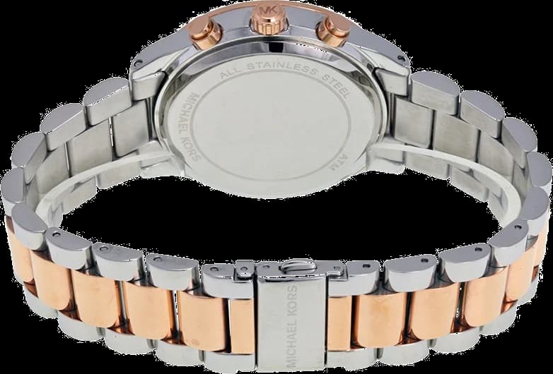 Montre Michael Kors MK6205 femme détail cadran bleu