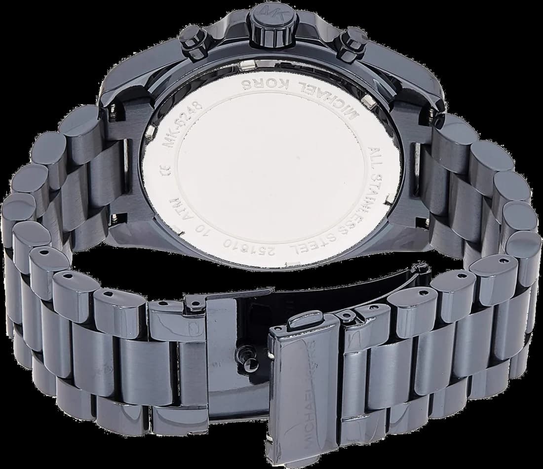 Montre Michael Kors MK6248 femme verso boîtier bleu
