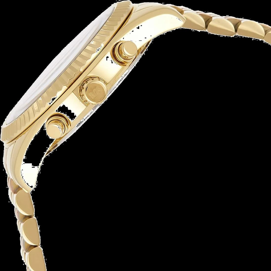 Montre Michael Kors MK6473 cadran or rose index bâtons chiffres chronographe quartz