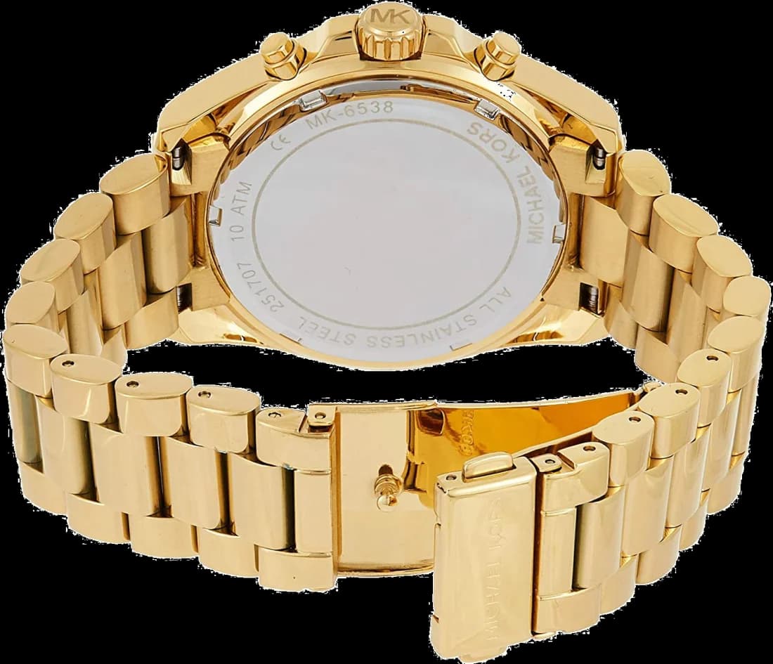 Montre Michael Kors MK6538 femme détail cadran doré