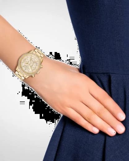 Montre Michael Kors MK6597 femme détail cadran doré