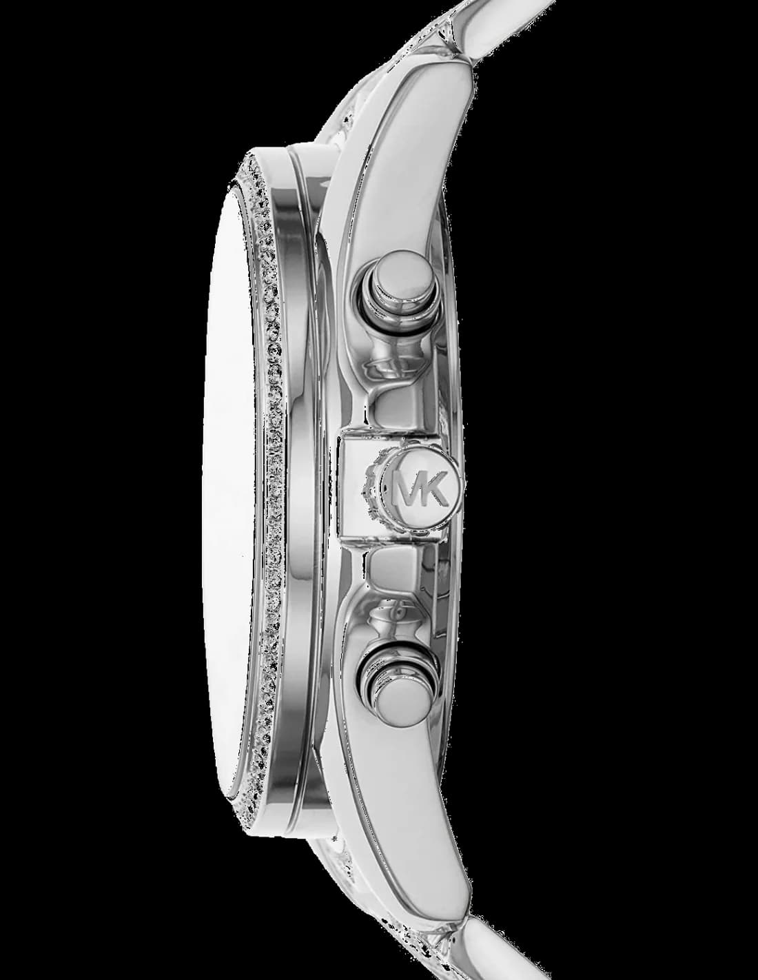 Montre Michael Kors MK6728 femme détail cadran argent