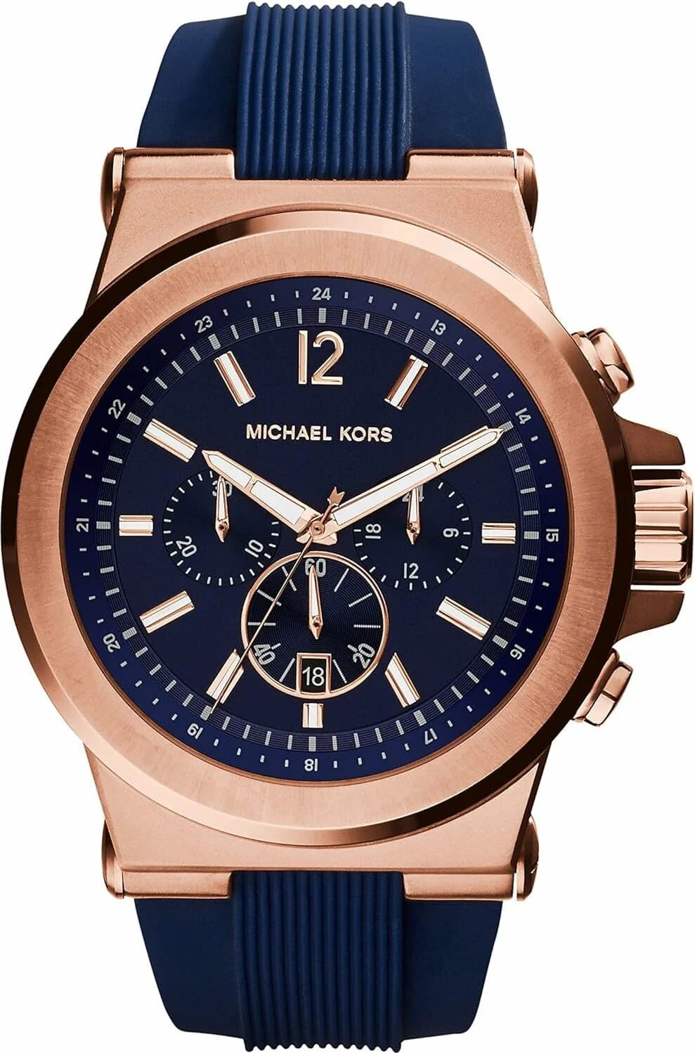 Bracelet Michael Kors MK6980 bracelet maillons milanais en acier doré, fermoir déployante double sécurité