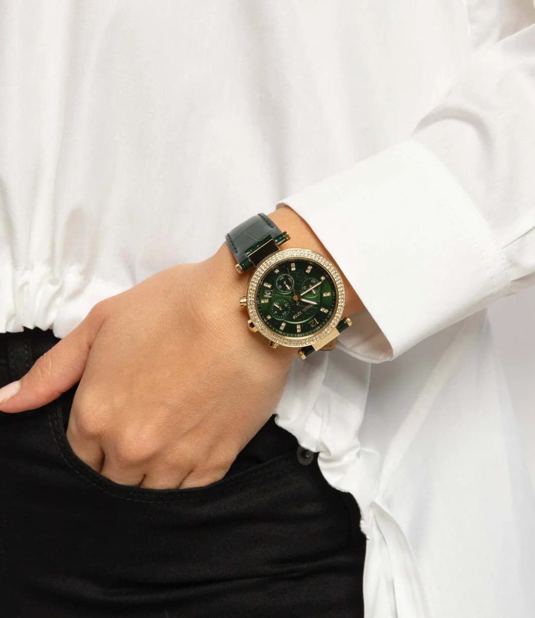 Montre Michael Kors MK6985 femme verso boîtier or