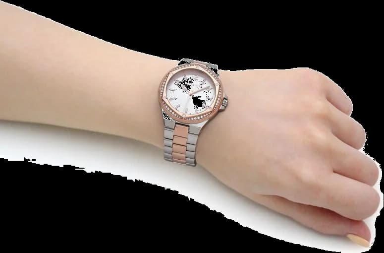 Montre Michael Kors MK6989 femme verso boîtier argent