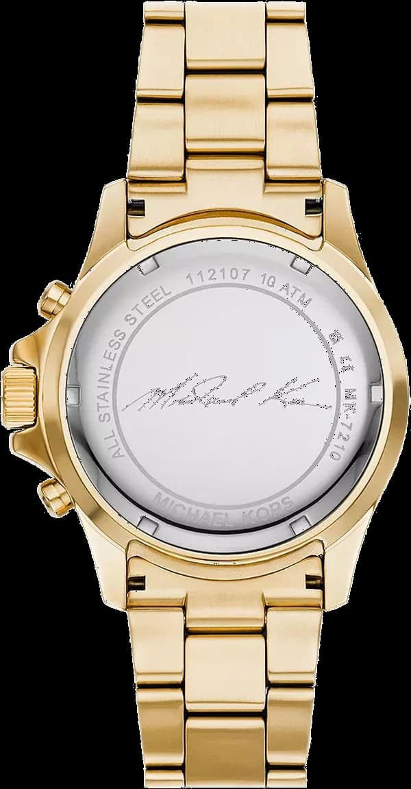 Montre Michael Kors MK7210 femme verso boîtier or