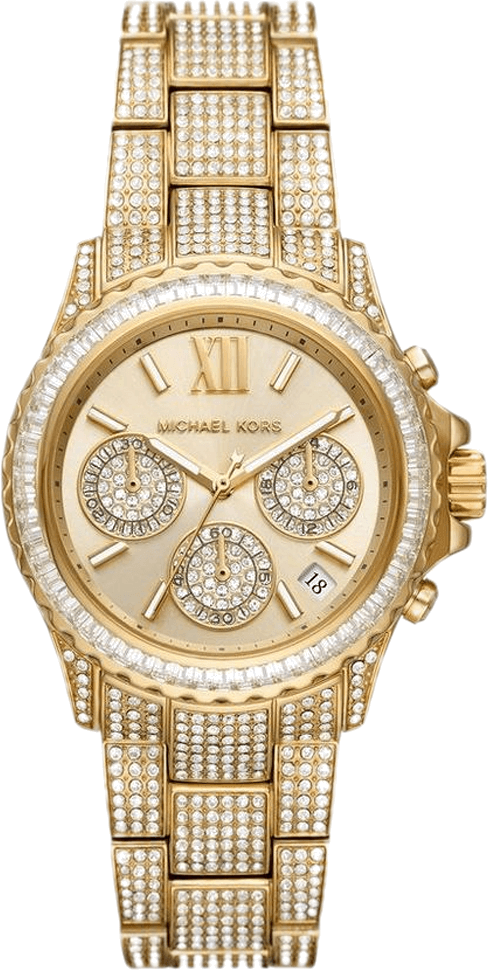 Montre femme Michael Kors Everest MK7254 cadran et bracelet pavés de cristaux