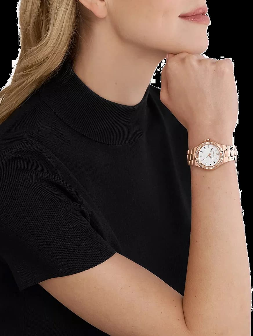 Montre Michael Kors MK7279 femme verso boîtier or rose