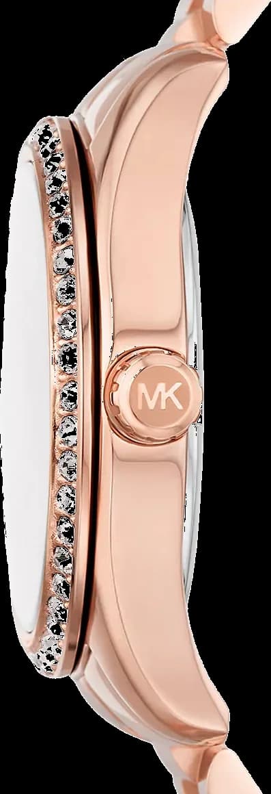 Montre Michael Kors MK7444 femme détail cadran or rose