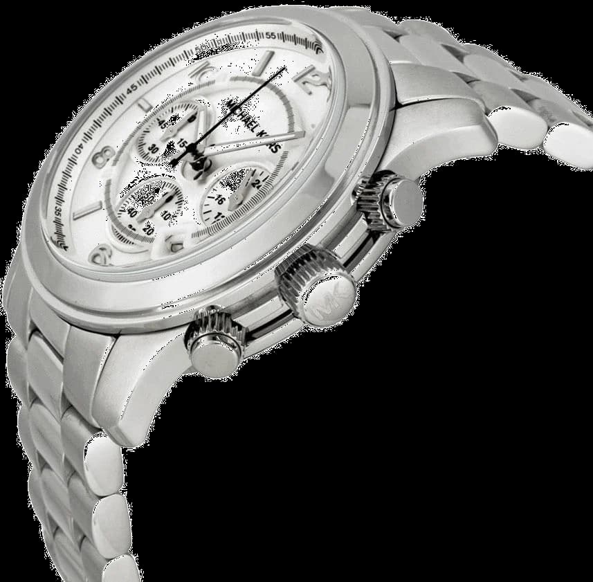 Montre Michael Kors MK8086 unisexe détail cadran argent