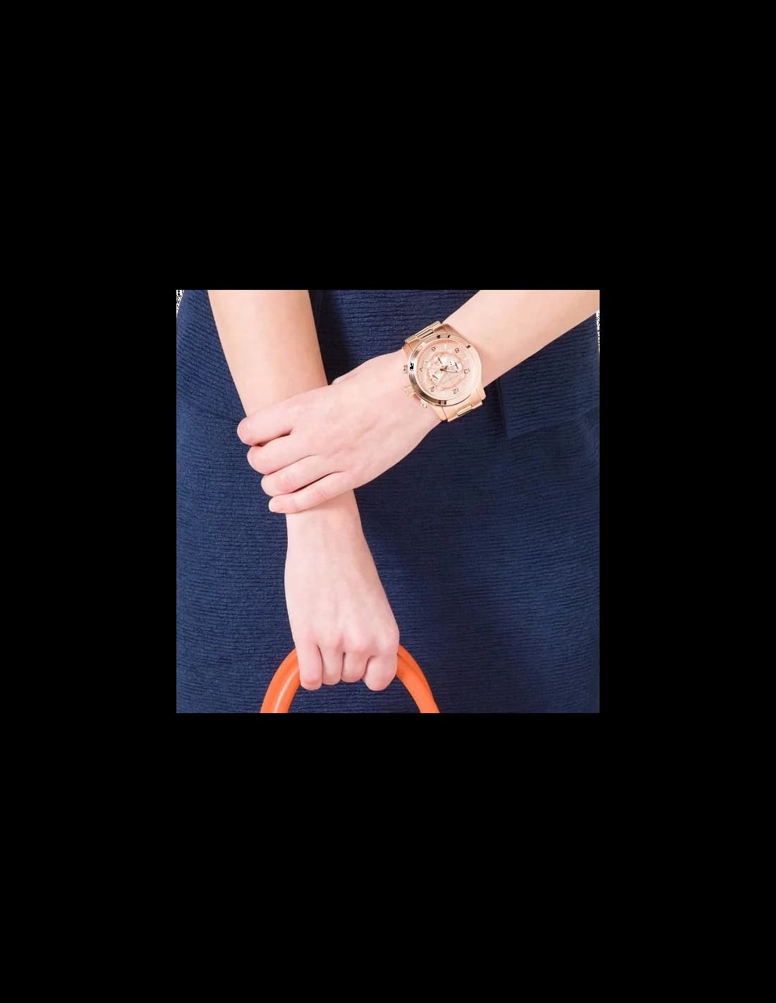 Montre Michael Kors MK8096 unisexe verso boîtier or rose
