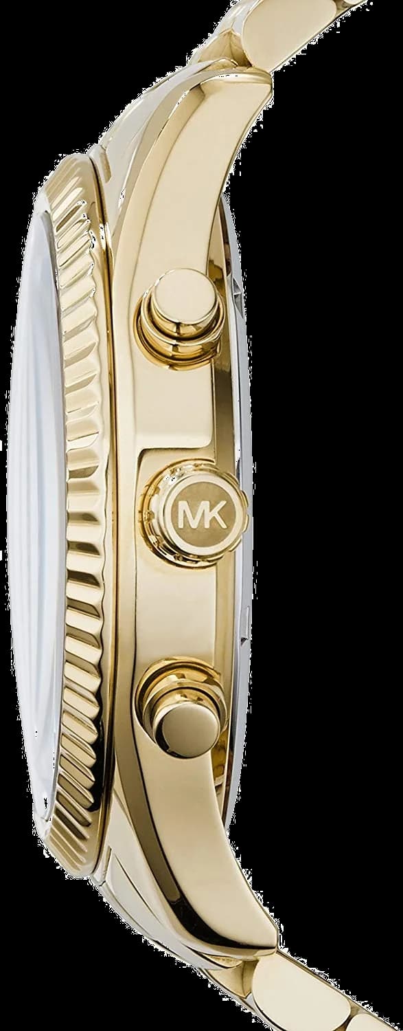 Montre Michael Kors MK8286 profil bracelet acier or boucle déployante