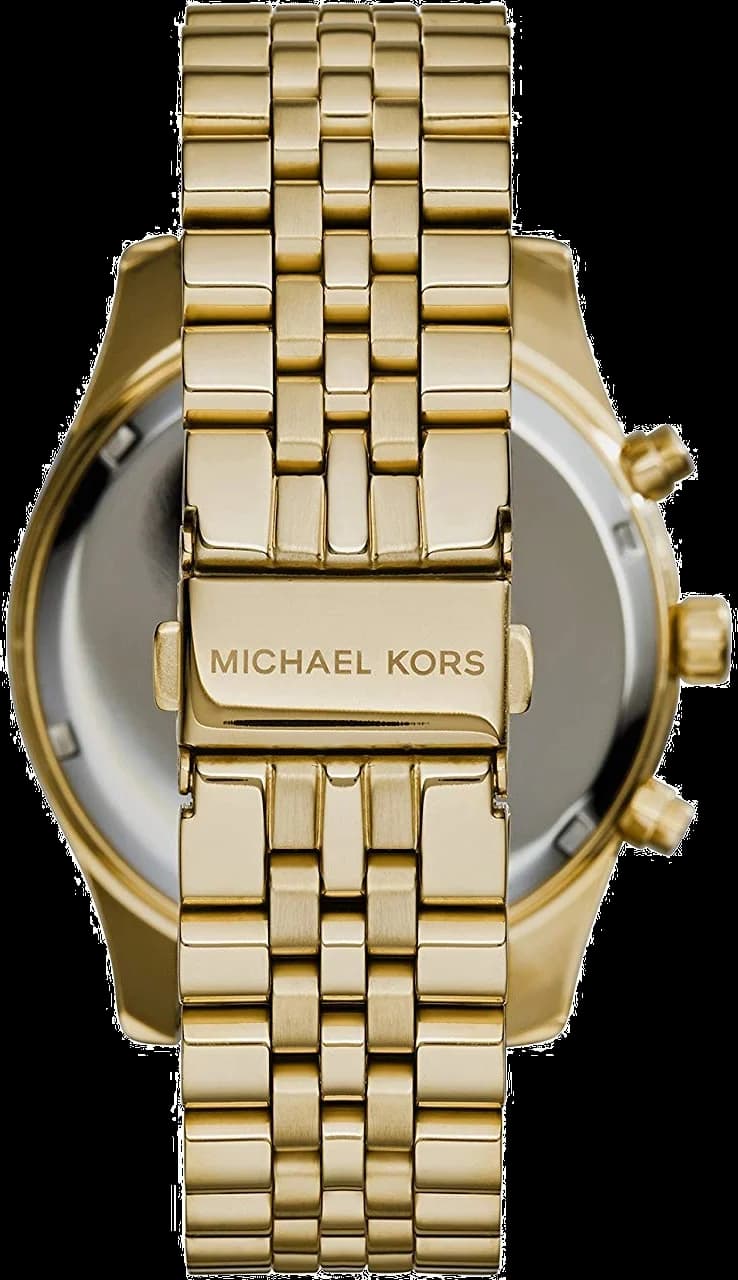 Montre Michael Kors MK8286 cadran noir index bâtons chronographe quartz
