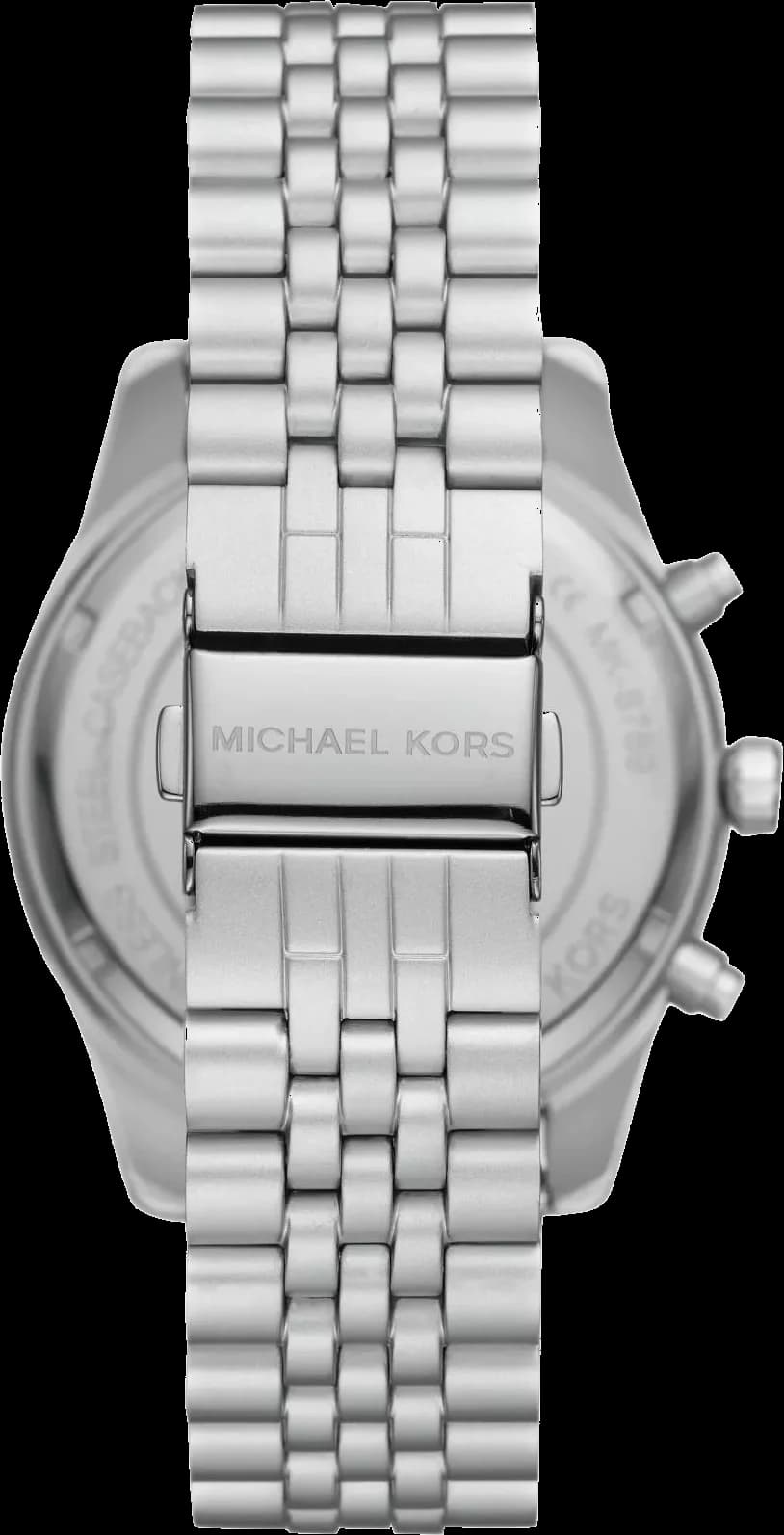 Montre Michael Kors MK8789 homme détail cadran argent
