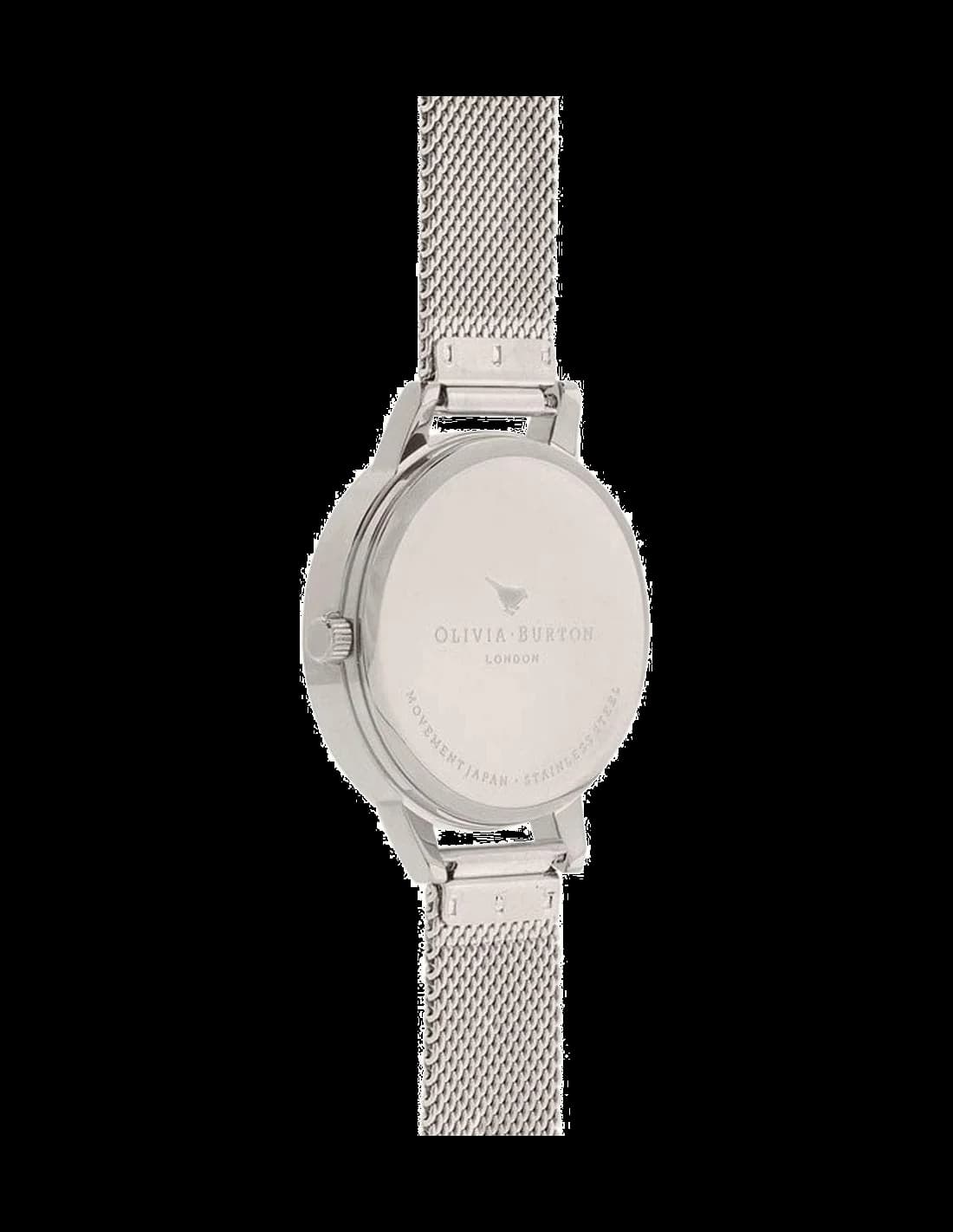 Montre Olivia Burton OB16AM146 femme détail cadran blanc