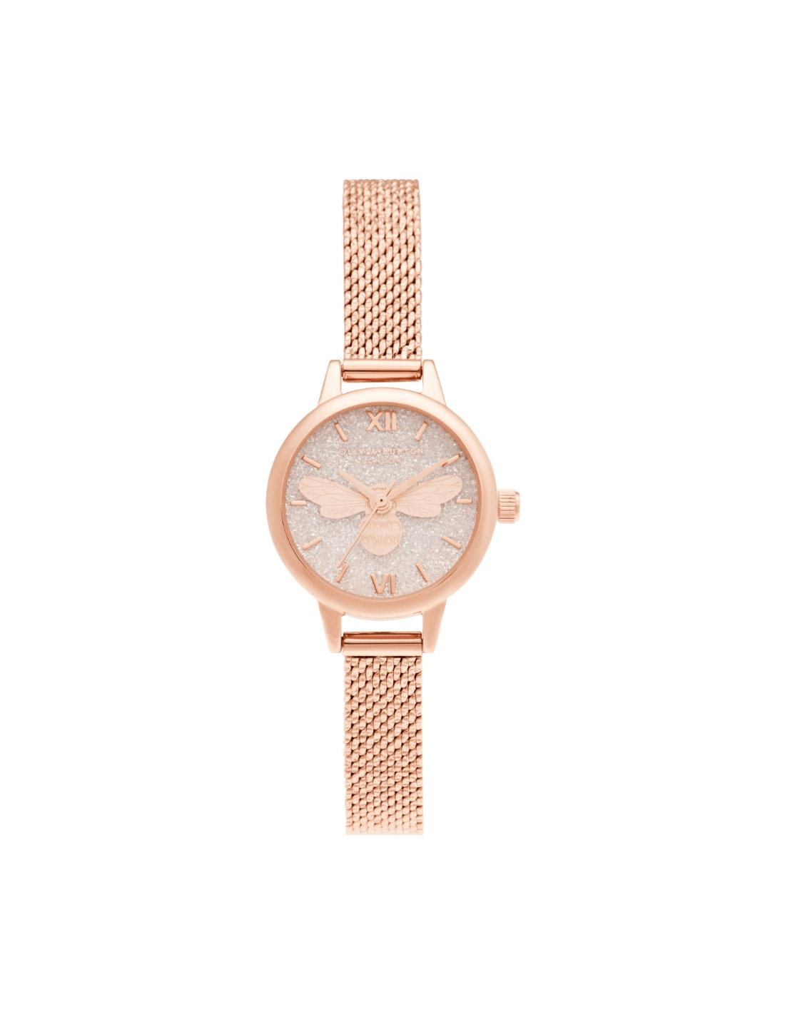 Montre Olivia Burton OB16FB15 Rose Gold au Cadran Deep Sea Pailleté