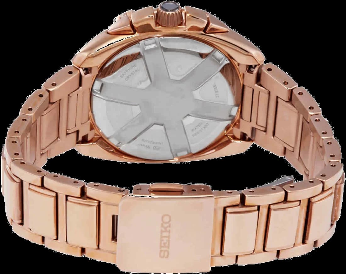 Montre Seiko SNDX92P1 femme détail cadran nacre