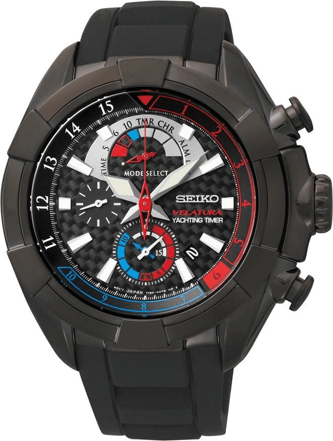 Montre Seiko SPC149P1 en Acier et Titane Noir