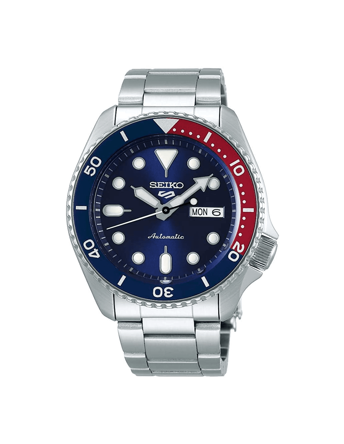 Montre Seiko SRPD53K1 Automatique Lunette Pepsi et Cadran Bleu
