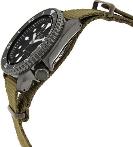 Montre Seiko SRPD65K4 homme vue de profil