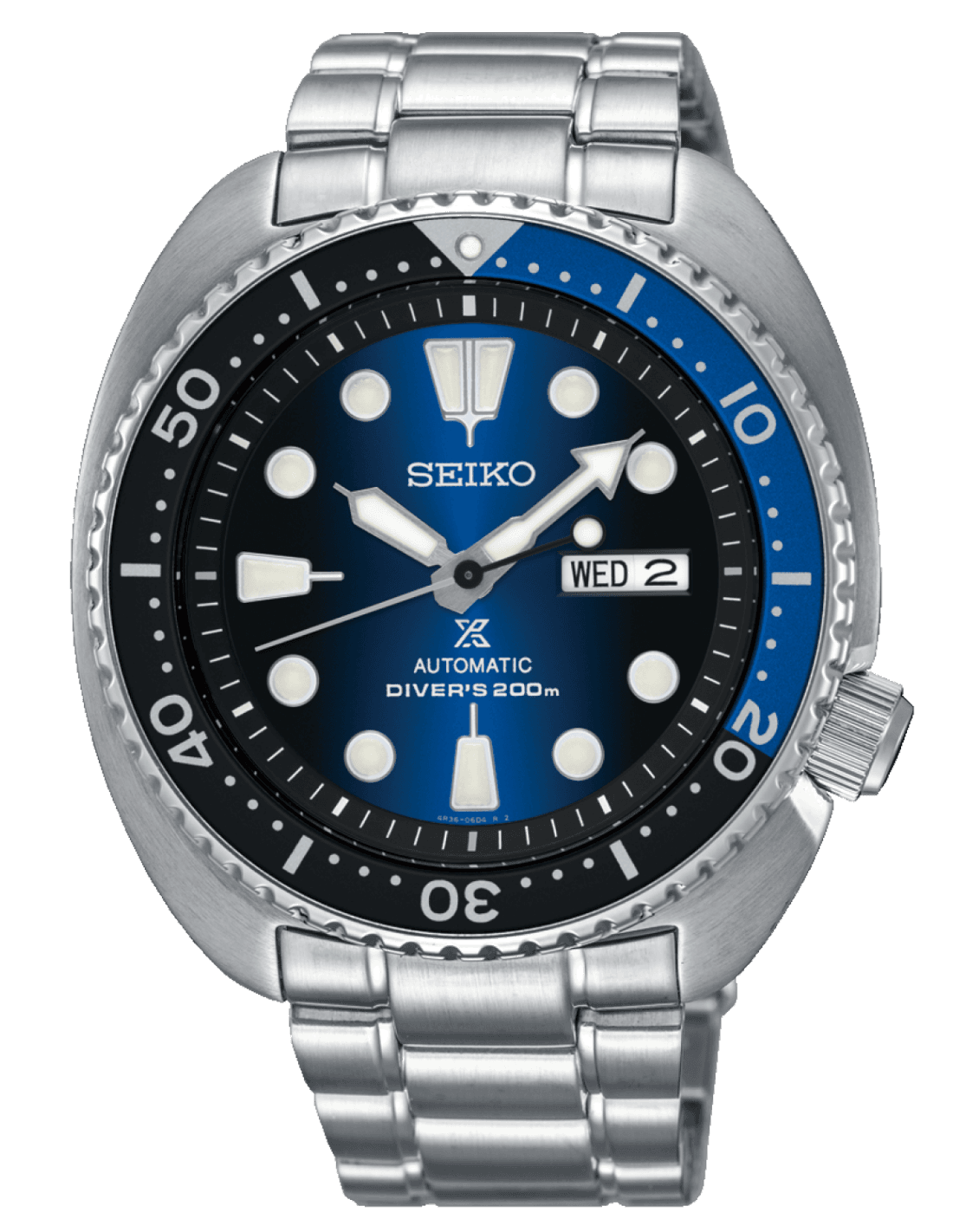 Montre Seiko SRPF15K1 Automatique Acier Cadran Bleu Océan 45mm