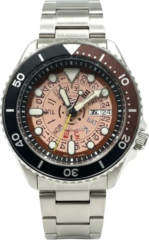 Seiko SRPJ47PK avec boîtier en acier inoxydable — Montres Outlet