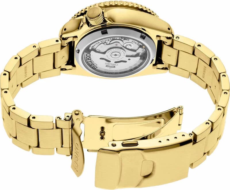 Montre Homme Seiko SRPK18 Automatique Acier Cadran Noir vue 4