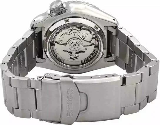 Montre Seiko SRPK67K1 homme détail cadran noir