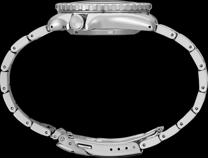 Montre Seiko SRPK99K1 homme détail cadran noir