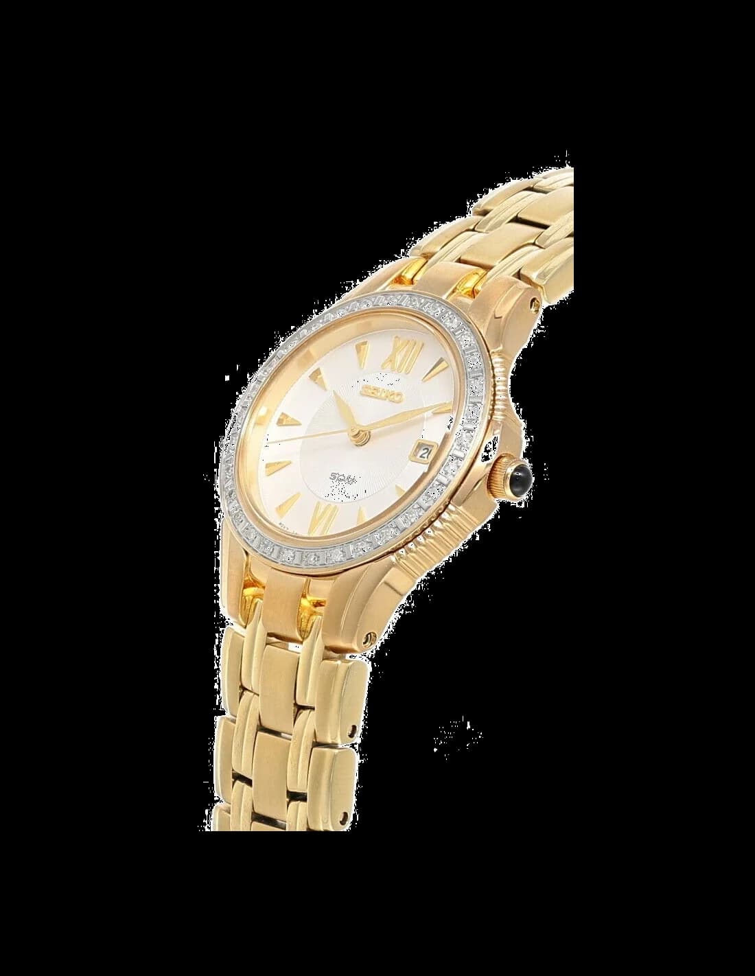 Montre Seiko SXDA86 femme vue de profil