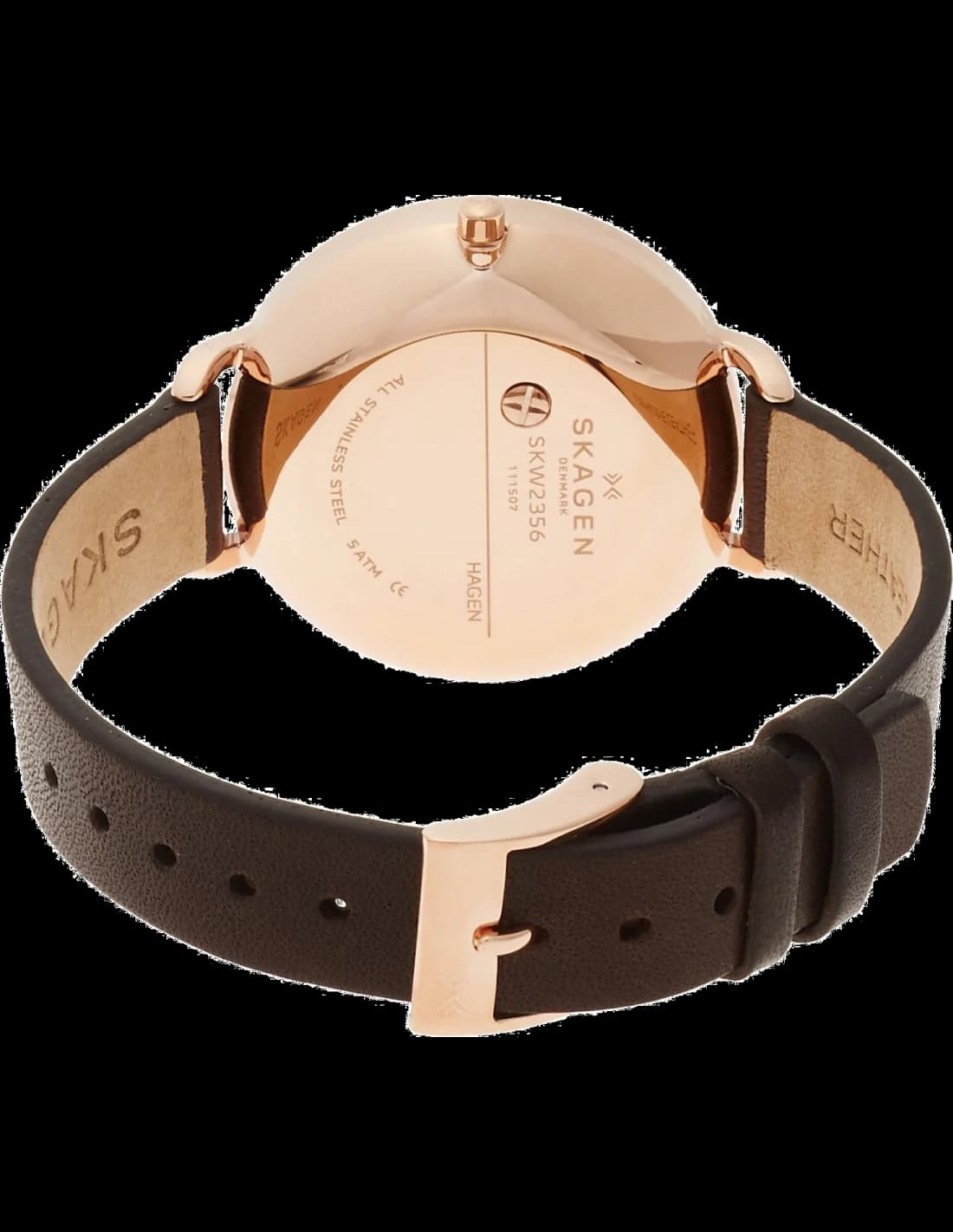 Montre Skagen SKW2356 femme détail cadran blanc