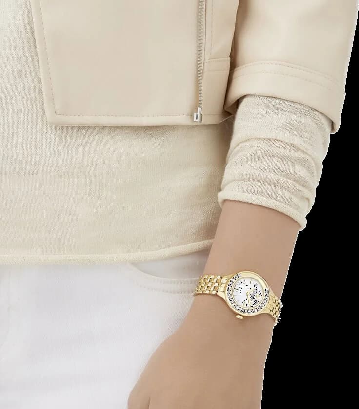 Montre Swarovski 5242895 femme détail cadran nacre