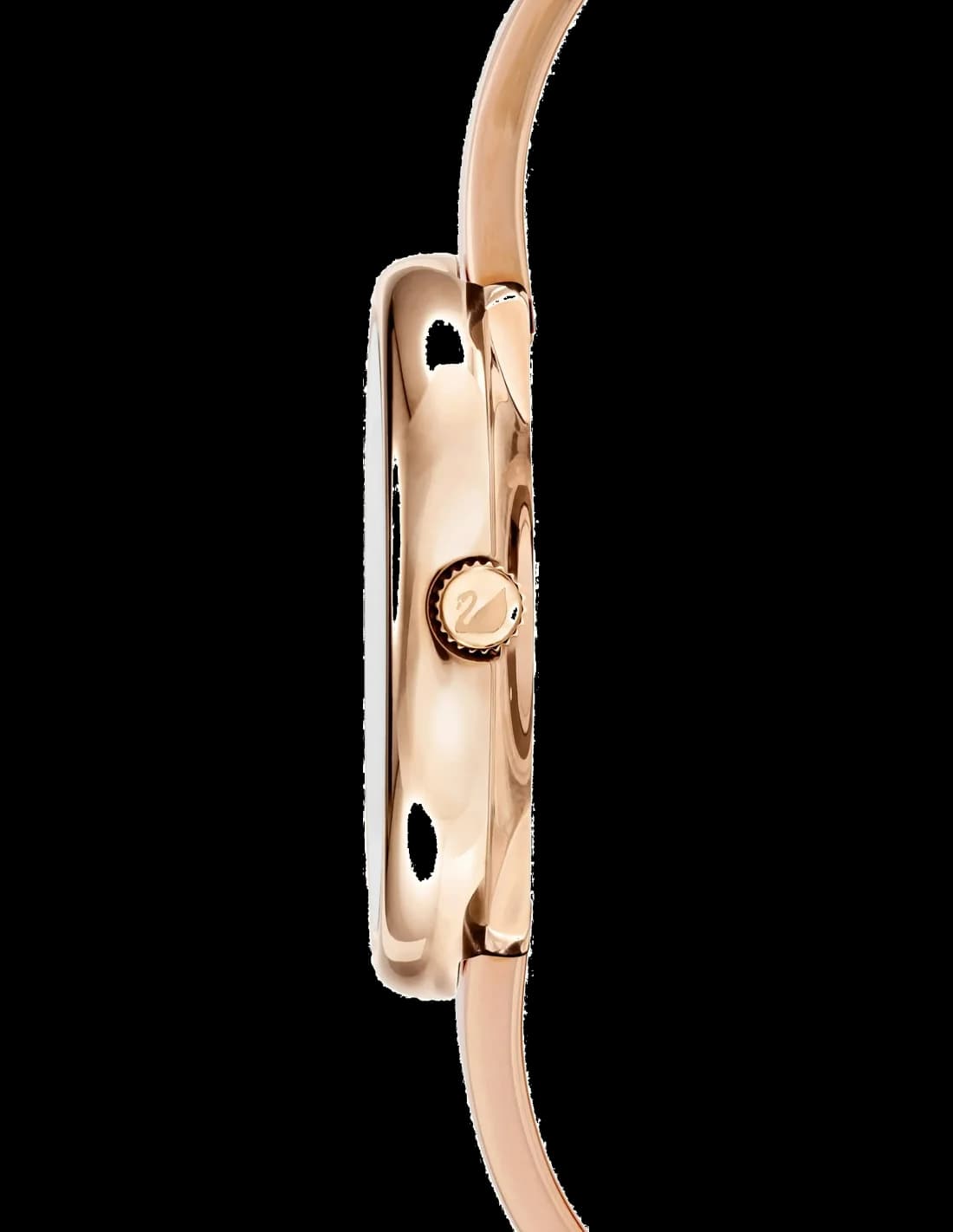 Montre Swarovski 5295334 femme détail cadran noir