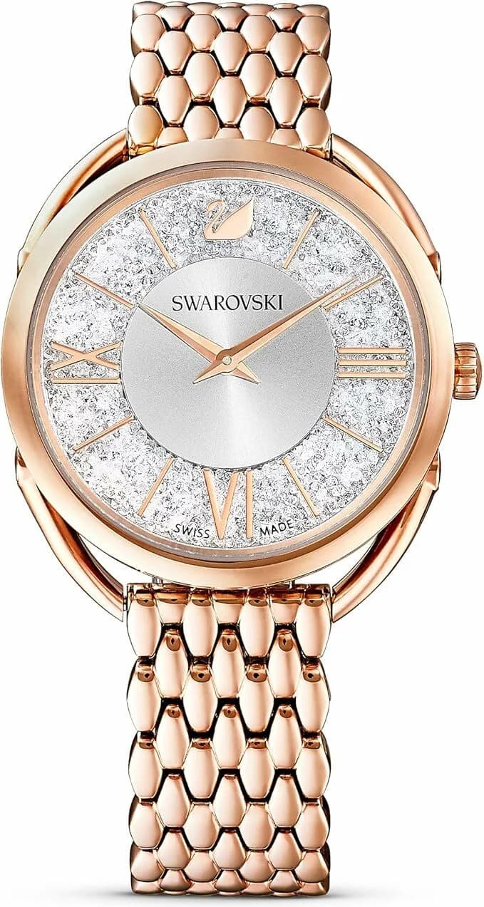 Montre Swarovski 5295346 femme détail cadran blanc