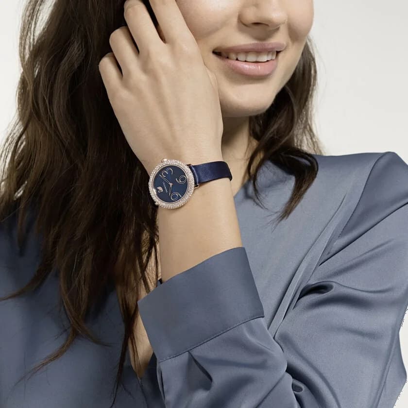 Montre Swarovski 5484061 femme verso boîtier or rose