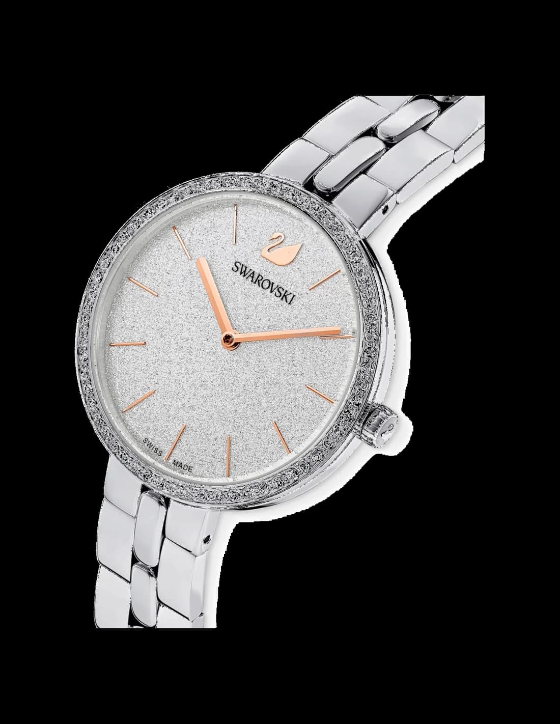 Montre Swarovski 5517807 femme détail cadran argent