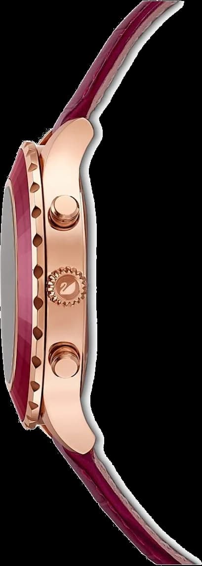 Montre Swarovski 5547642 femme verso boîtier or