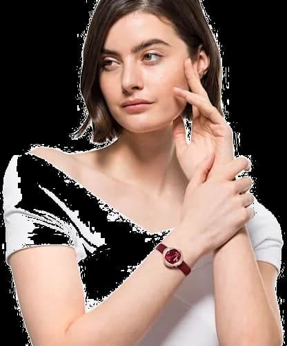 Montre Swarovski 5552780 femme verso boîtier or rose