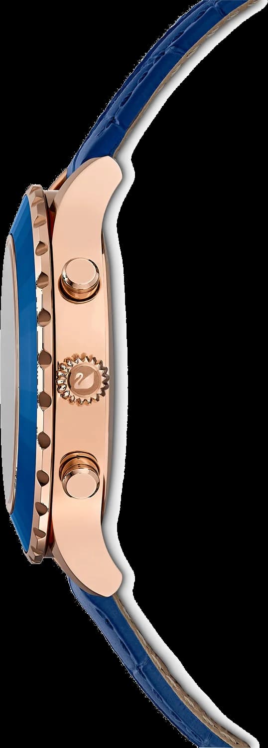 Montre Swarovski 5563480 femme détail cadran bleu